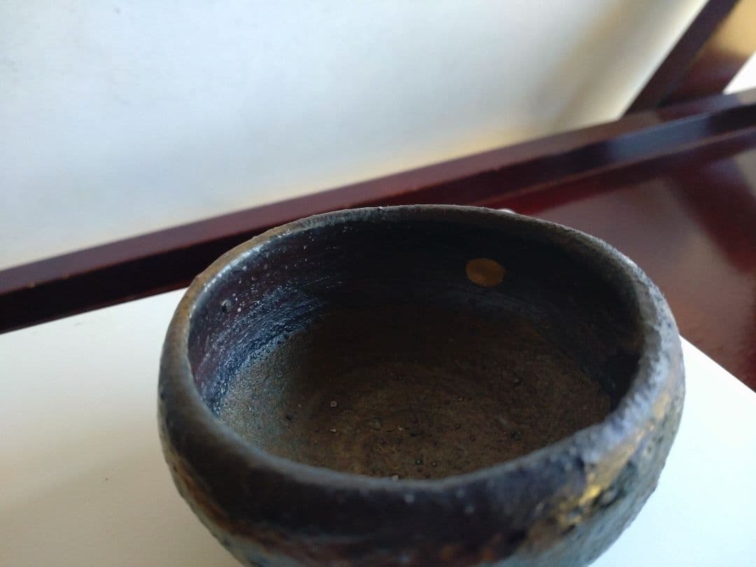 備前 クリストファーレイヴェンホール ぐい呑み 検）余宮隆森岡成好