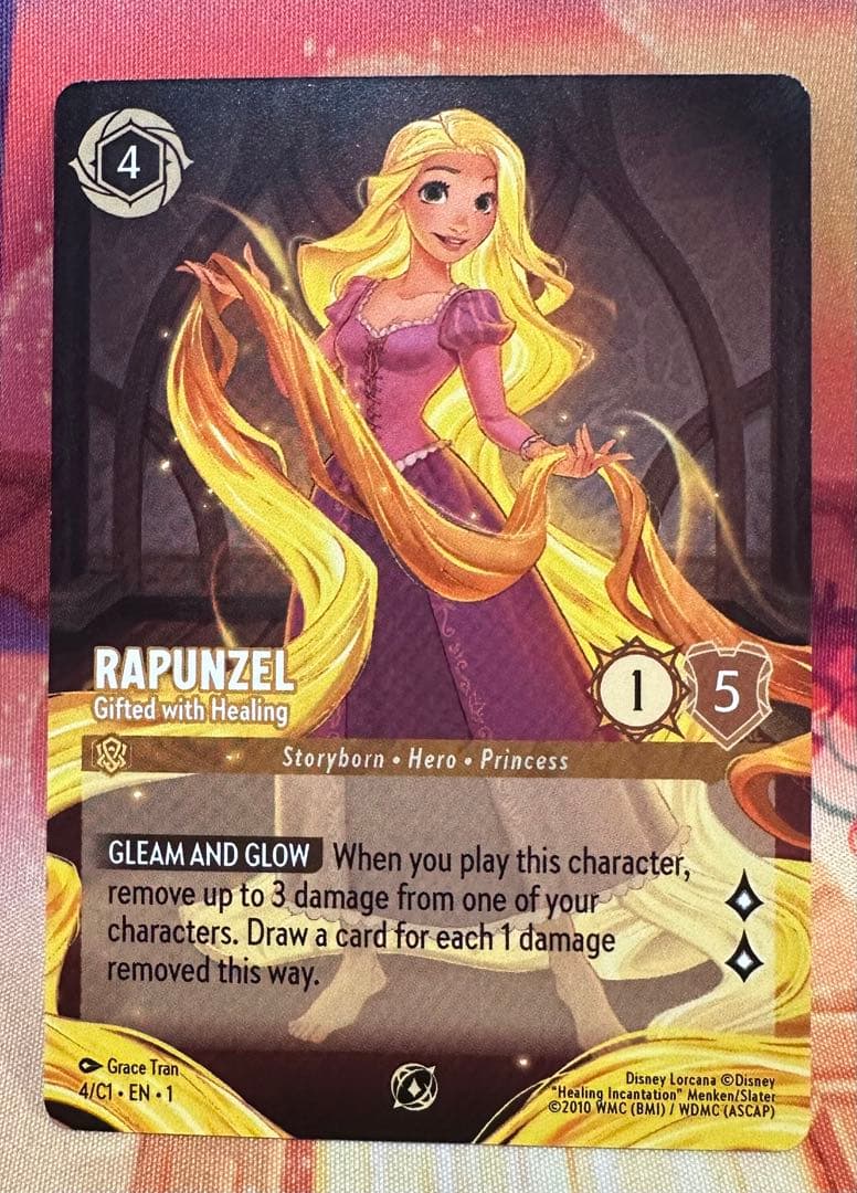 ラプンツェル」ロルカナ海外•限定•大会プロモカード