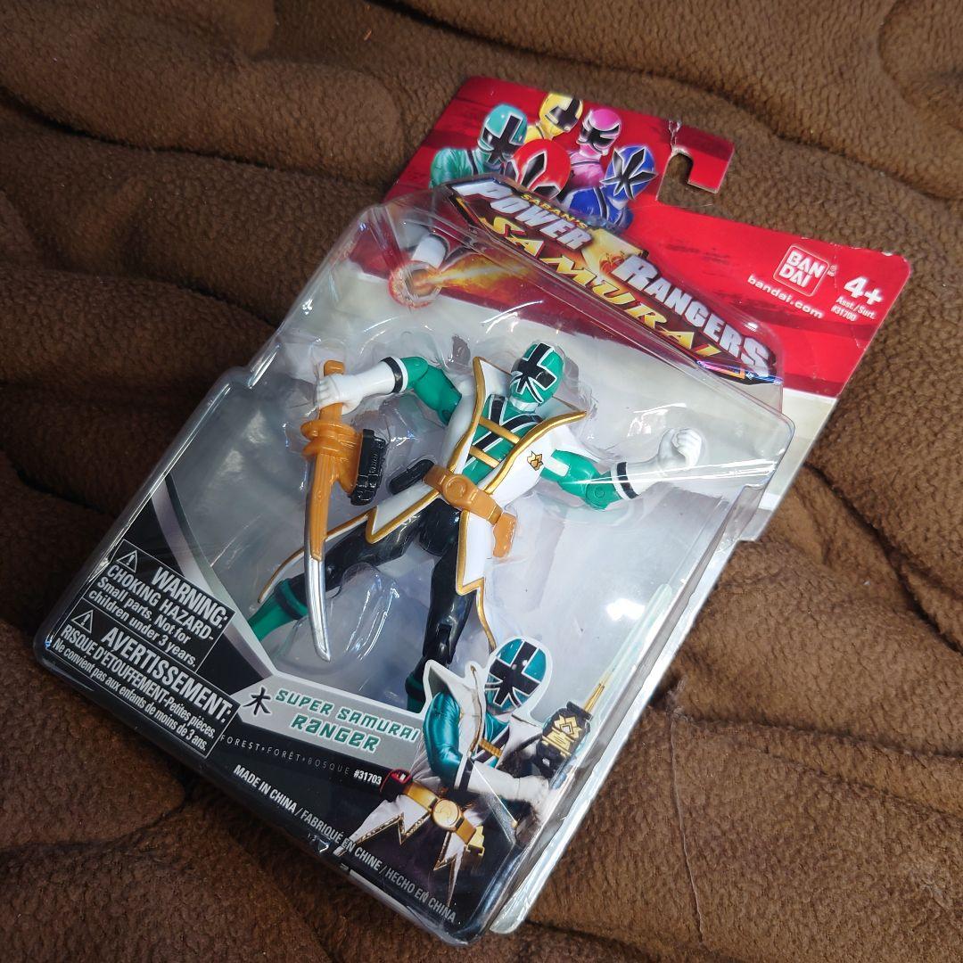 バンダイアメリカ★未使用品パワーレンジャーサムライフィギュア7体セット★送料無料