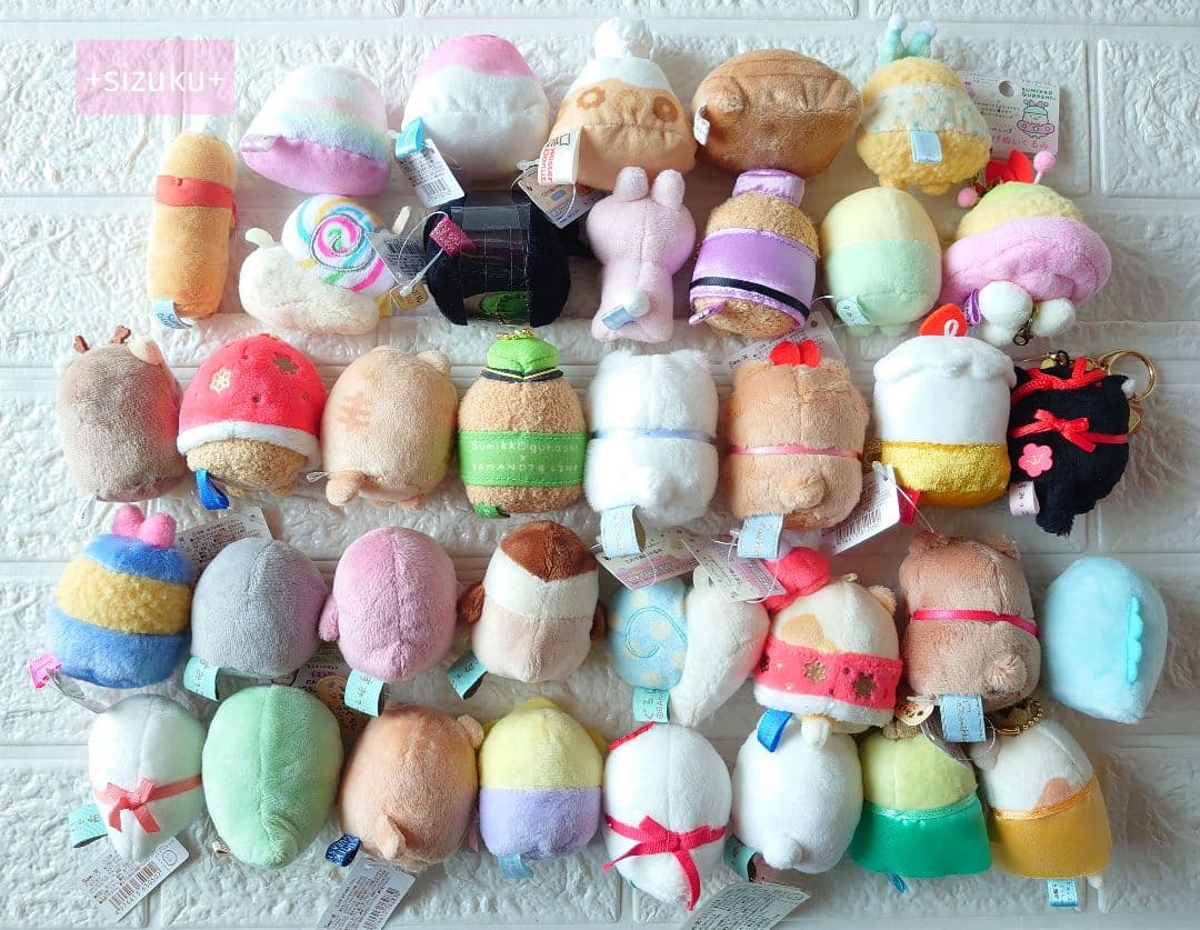 【新品〜美品・36体】すみっコぐらし てのりぬいぐるみ やま ねこ他 まとめ売り