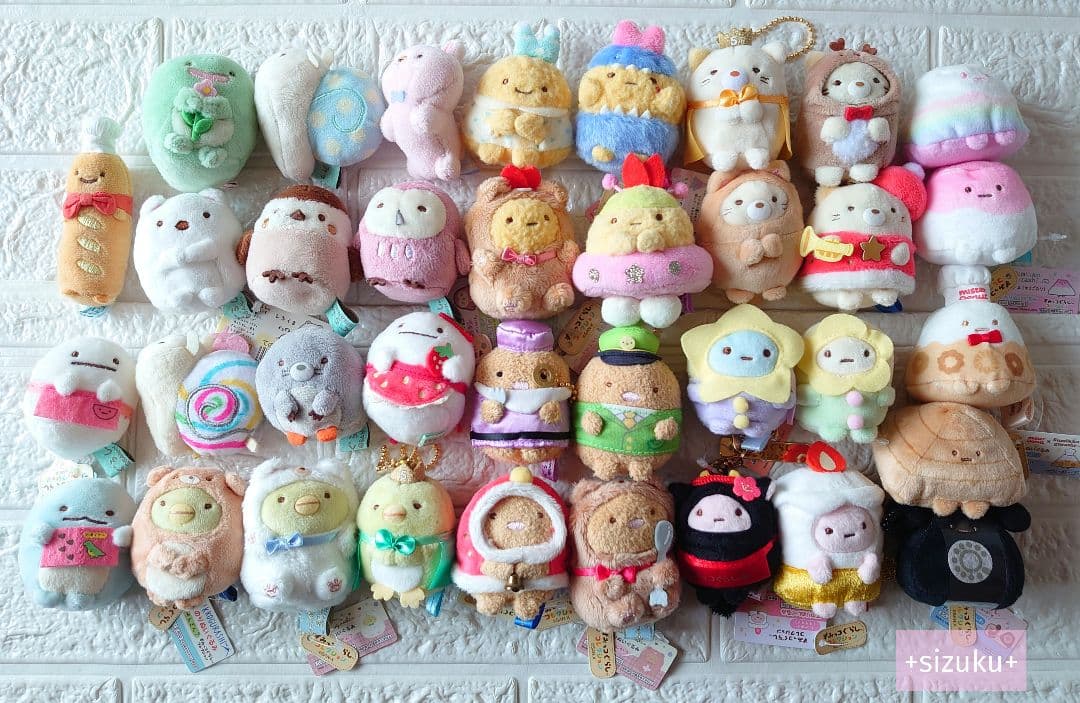 【新品〜美品・36体】すみっコぐらし てのりぬいぐるみ やま ねこ他 まとめ売り