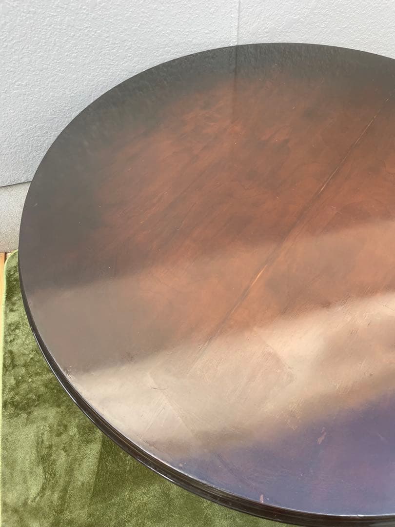 飛騨産業　キツツキマーク　コーヒーテーブル　円卓　ラウンドテーブル　RN