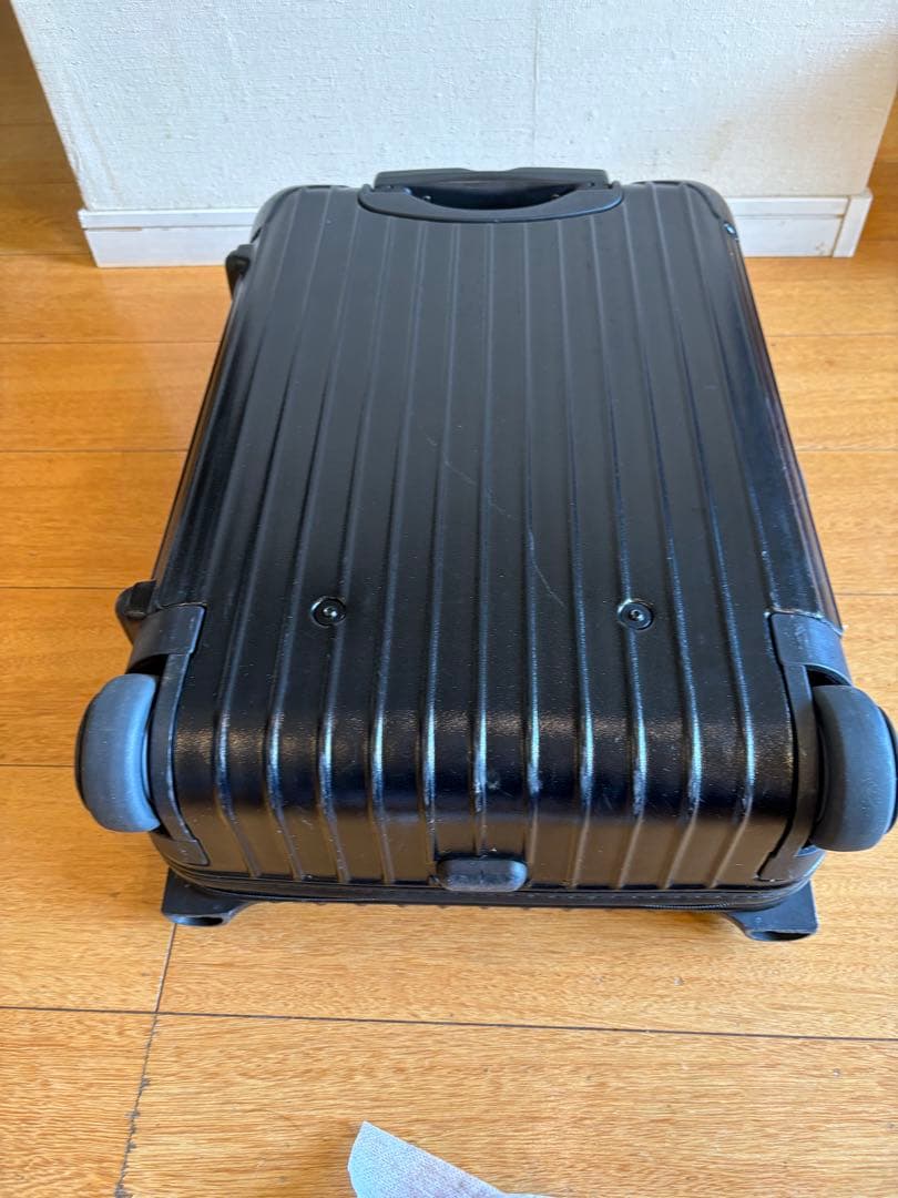 廃番ANA×RIMOWAサルサ 35L 2輪 マットブラック 機内 廃番 RIMOWA 35L