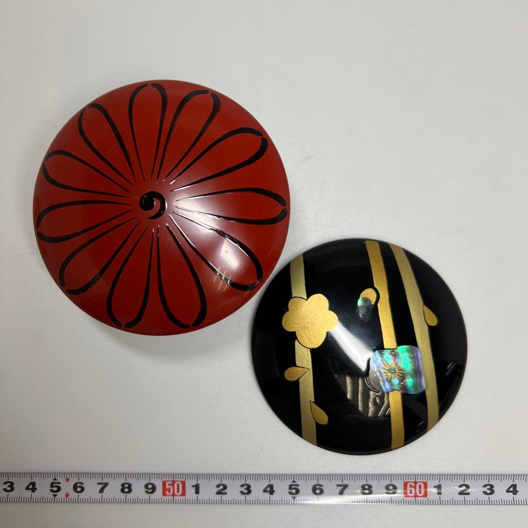 ☆茶3 岡本陽斉 春秋棗 共箱 高さ6cm東キ7-