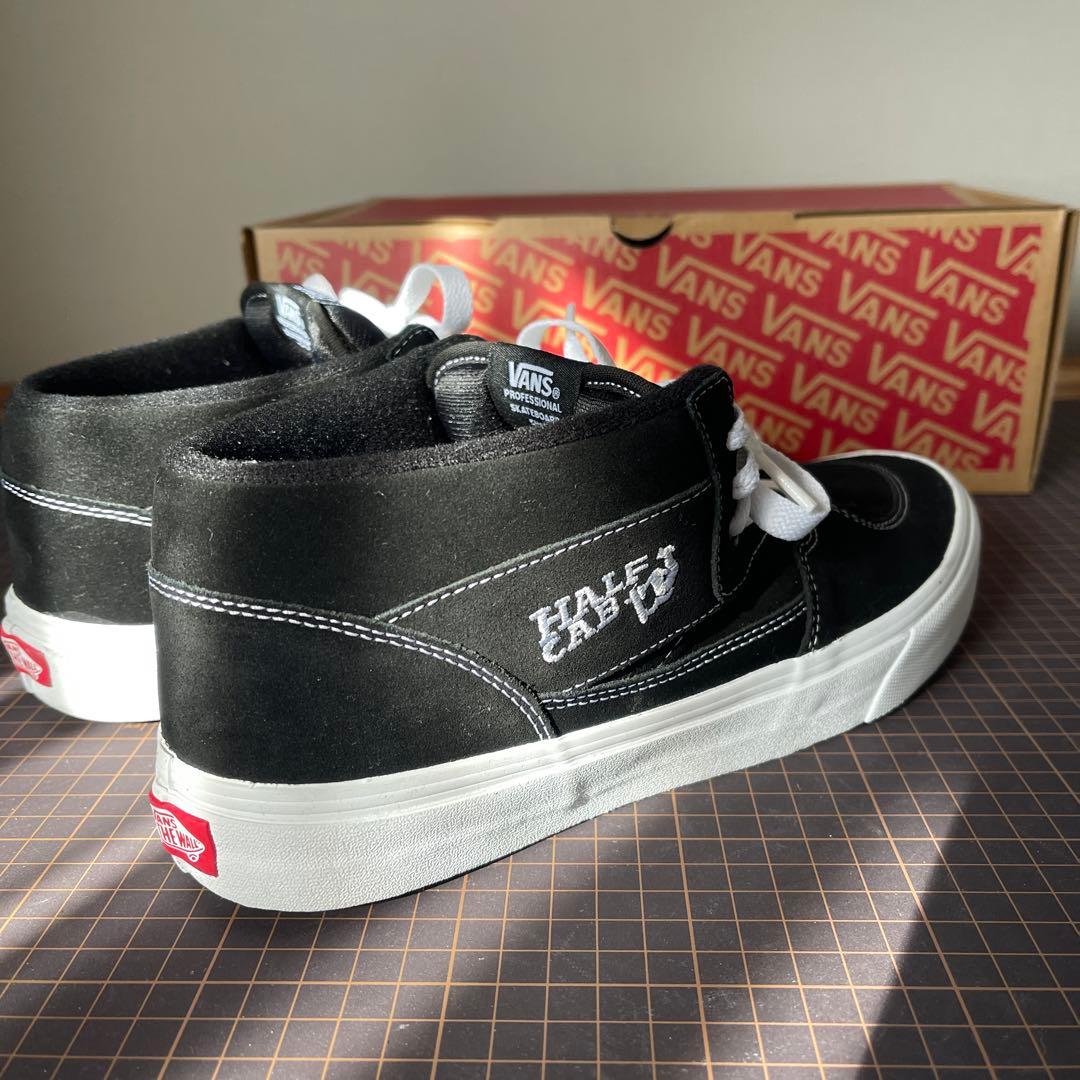 VANS HALF CABバンズハーフキャブ ブラック28cm未使用品