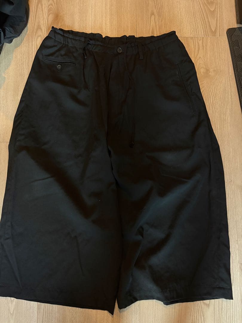 yohji yamamoto22ss 裾スナップパンツ sz3 1〜2回使用
