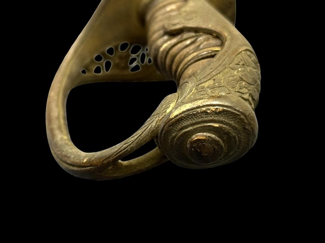 軍刀 指揮刀 模造刀 軍物 全長-約90.5cm 樋あり 旧日本軍