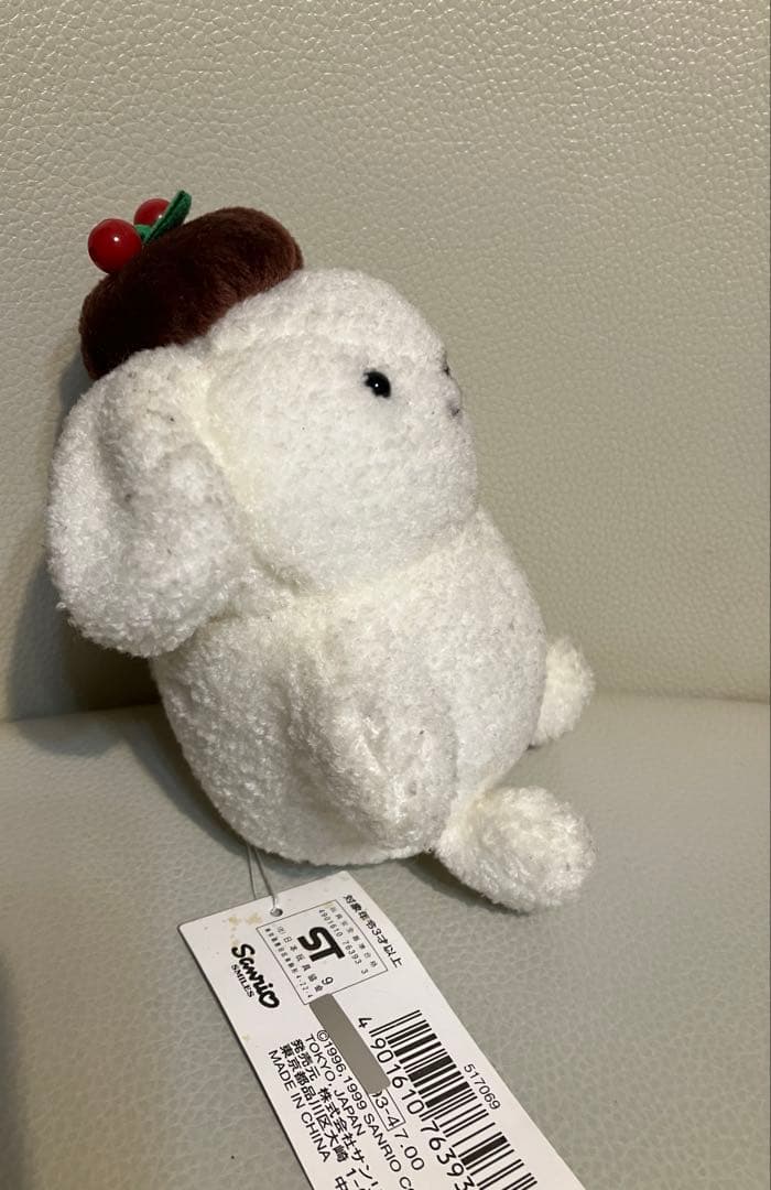 ポムポムプリン　ミルクプリン　ぬいぐるみ