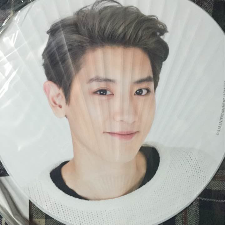 EXO チャニョル 団扇 EXO チャニョル 団扇 EXO チャニョル 団扇 HQ