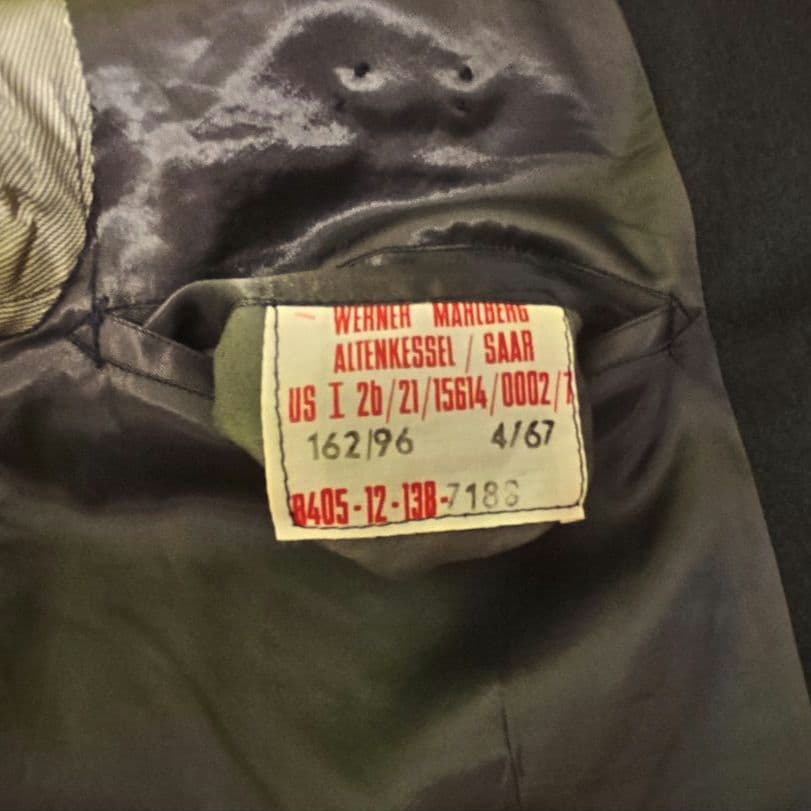 ブルーグレーミリタリージャケット