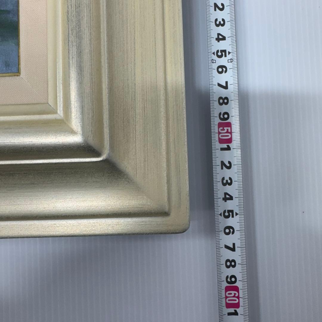 美品】 油彩絵画 同志社 arte mondo 弦城 IV 額縁 銀 F8 - メルカリ