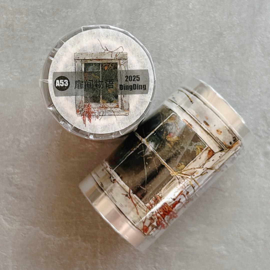 ⭐️SALE⭐️DingDing《扉间物语》海外マスキングテープ 【2732】