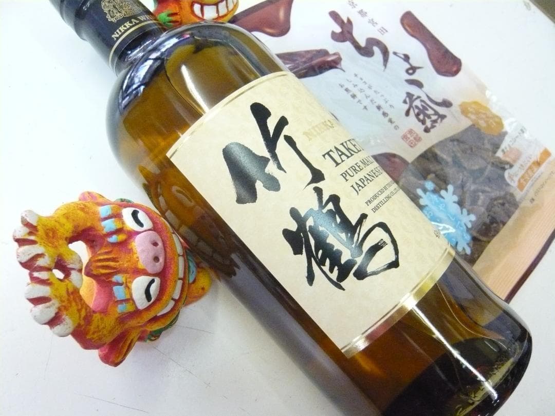 日本一王者のウイスキー 竹鶴ピュアモルト700ml1本！おまけは京都