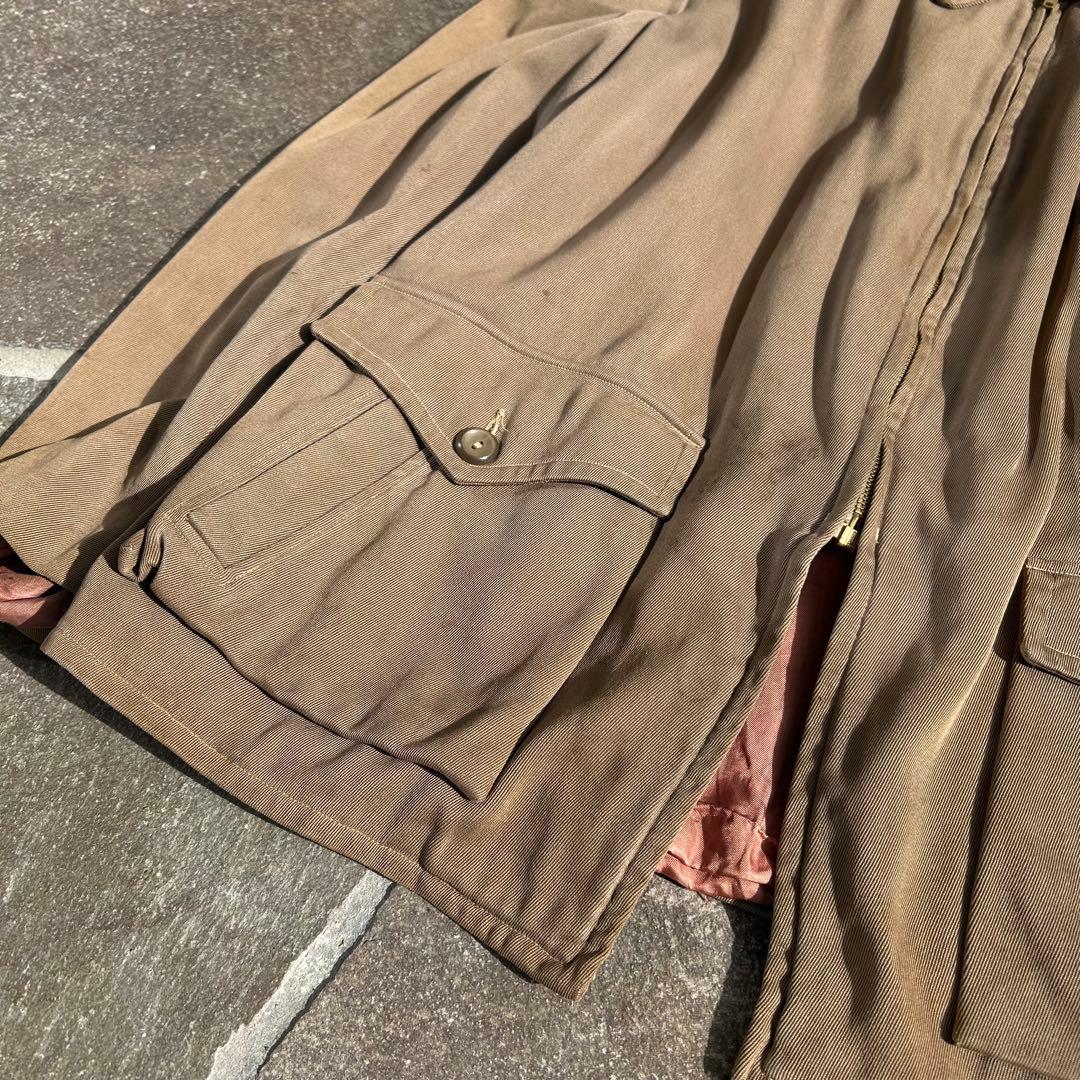 1950s-1960s レーヨンギャバジン　スポーツjkt vintage