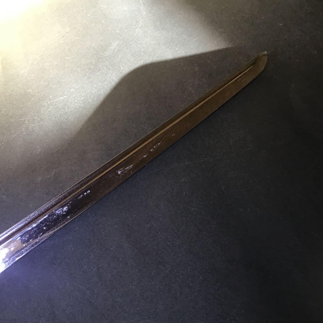 戦前昭和　指揮刀　丸ニ鷹の羽家紋　特注サーベル