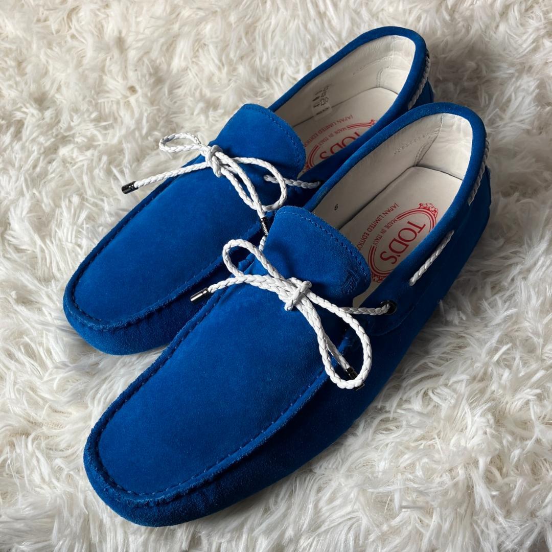 極美品 TODS トッズ ゴンミーニ レザー モカシン ドライビングシューズ 6