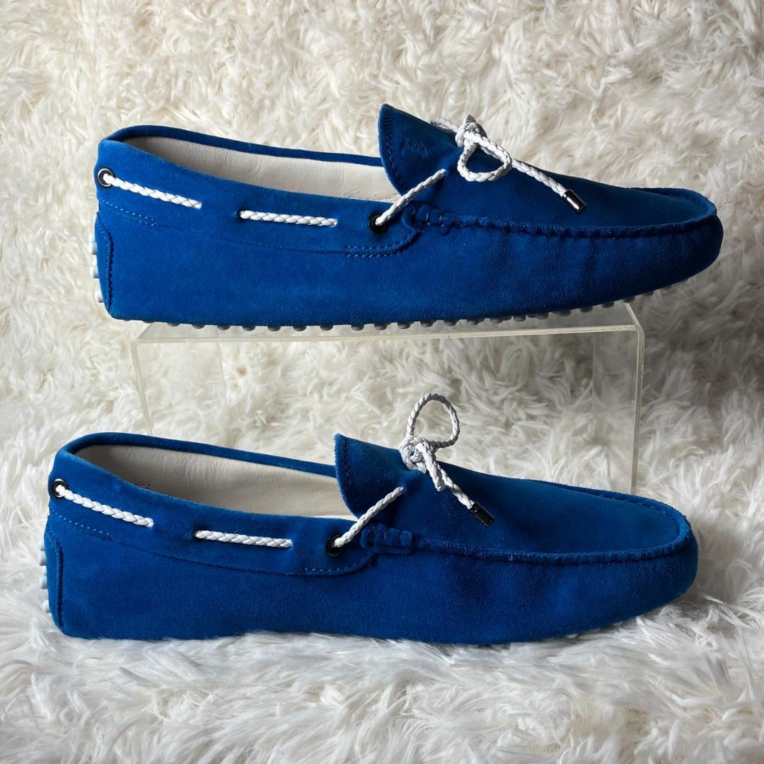 極美品 TODS トッズ ゴンミーニ レザー モカシン ドライビングシューズ 6
