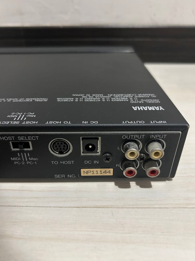 美品】YAMAHA ヤマハ 音源モジュール MU100 - メルカリ