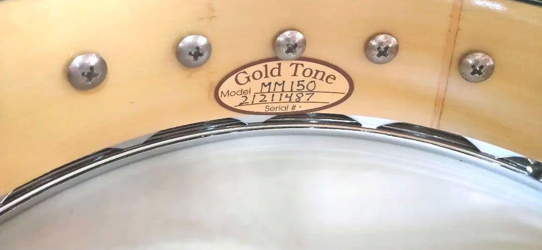 値下げ　Gold Tone オープンバックバンジョー MM-150