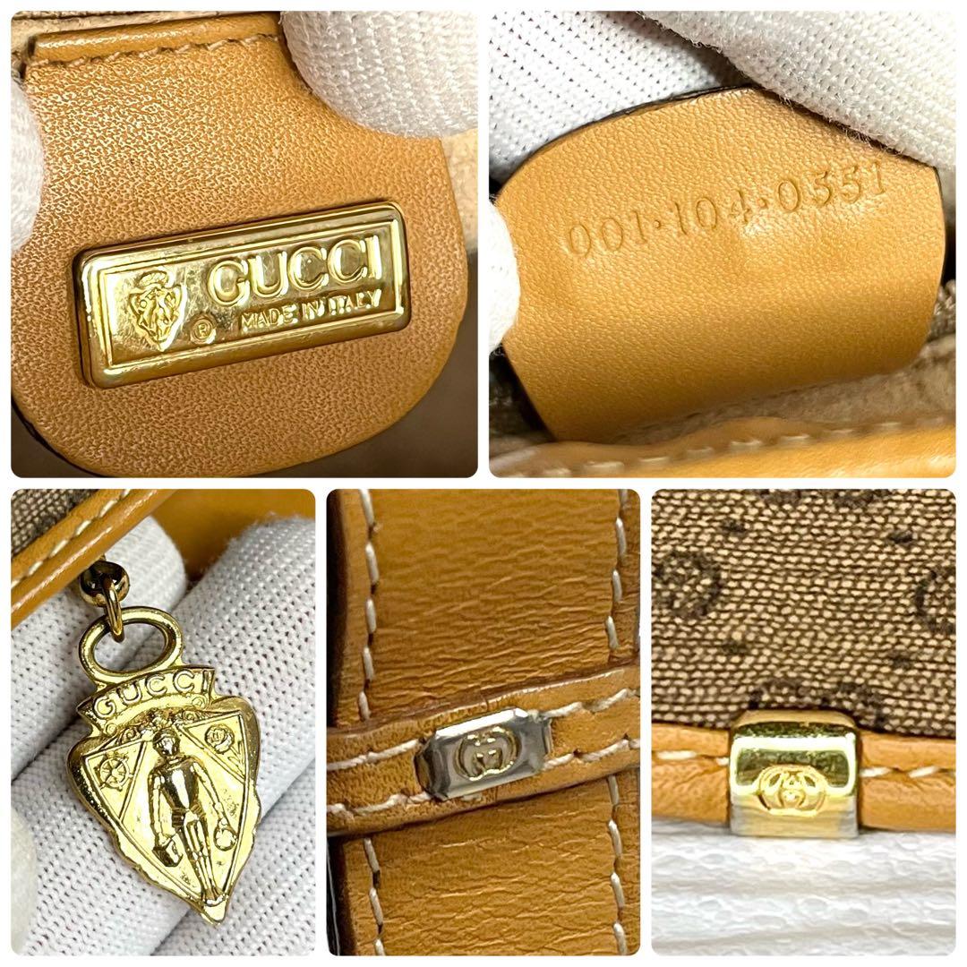 ✨上美品✨☘️GUCCI☘️✨ショルダーバッグ✨マイクロGG✨シェリー✨PVCレザー