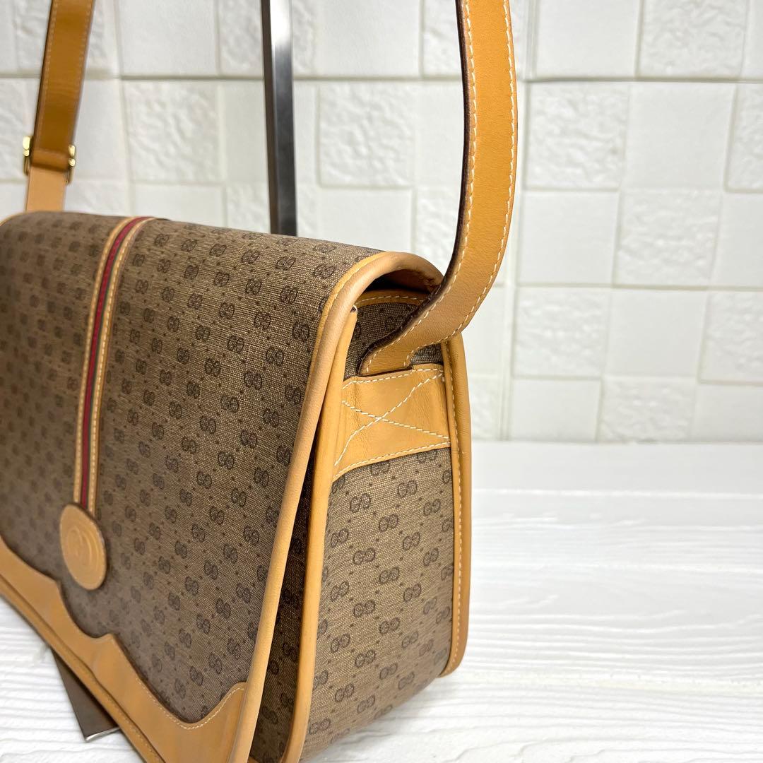 ✨上美品✨☘️GUCCI☘️✨ショルダーバッグ✨マイクロGG✨シェリー✨PVCレザー