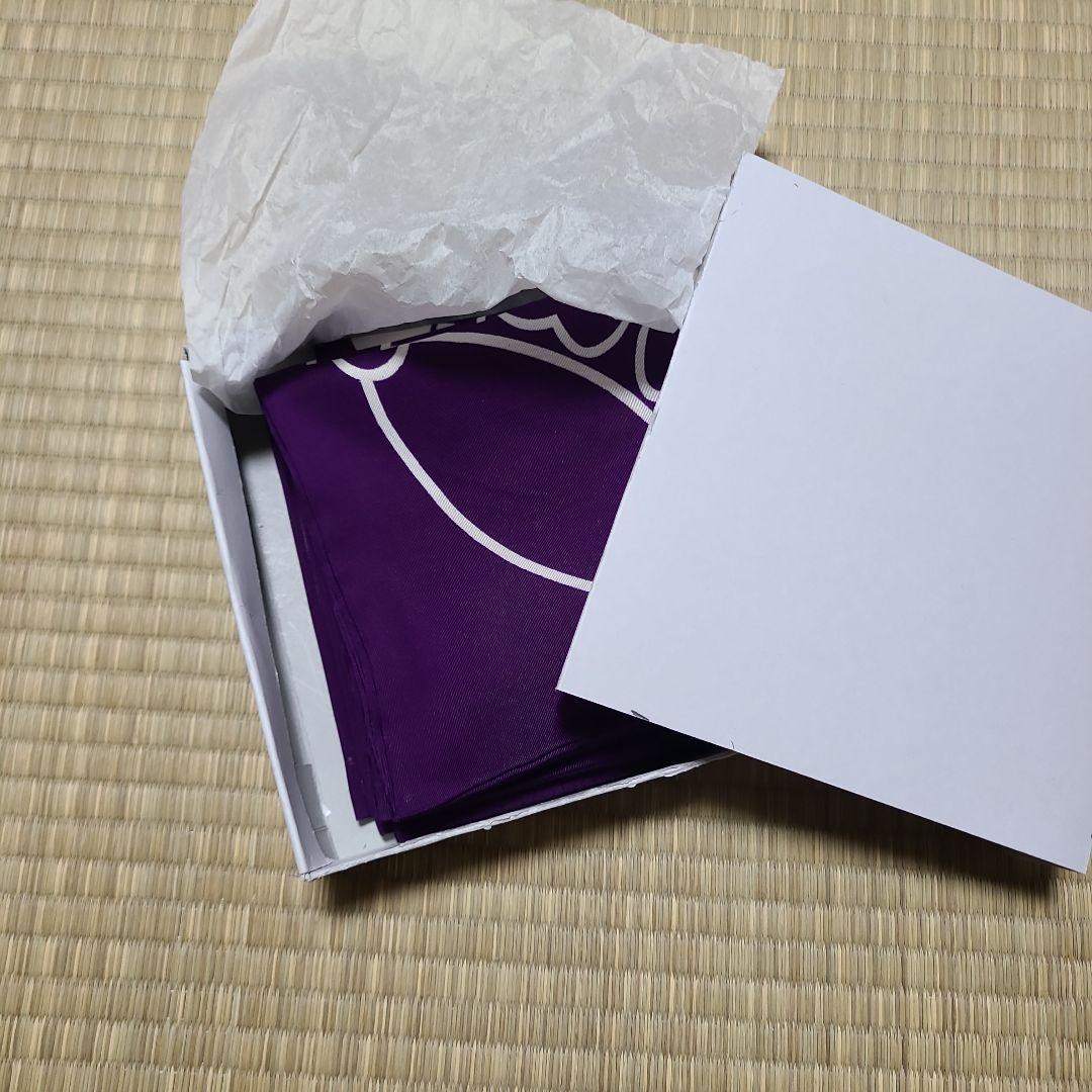 遠州流 正絹 帛紗 3枚まとめて 小堀家 家紋 花押 紫 簡易紙箱