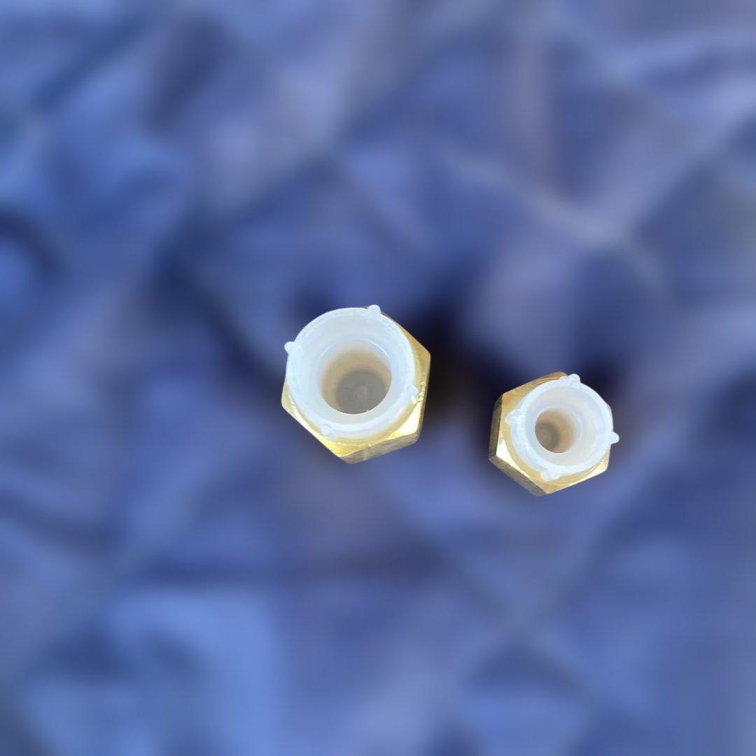 エアコンフレアナット2分100個3分100個 エアコン二分三分 フレア