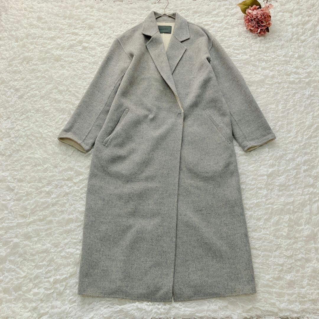 スピックアンドスパン HAMILTON WOOL リバーチェスターコート 38