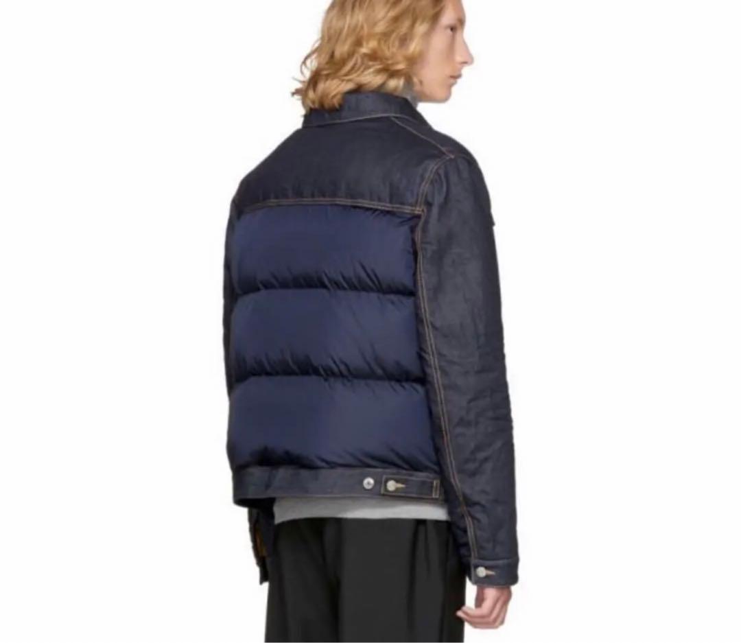 未使用Dsquared2 ディースク ダウンジャケット50 デニム 明石家さんま