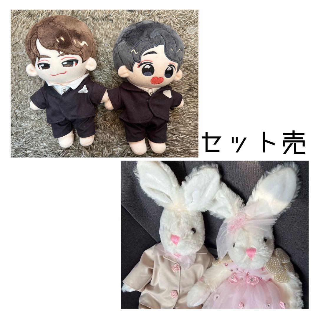 ✨新品✨】TharnType MewGulfぬいぐるみ＆うさぎぬいぐるみセット