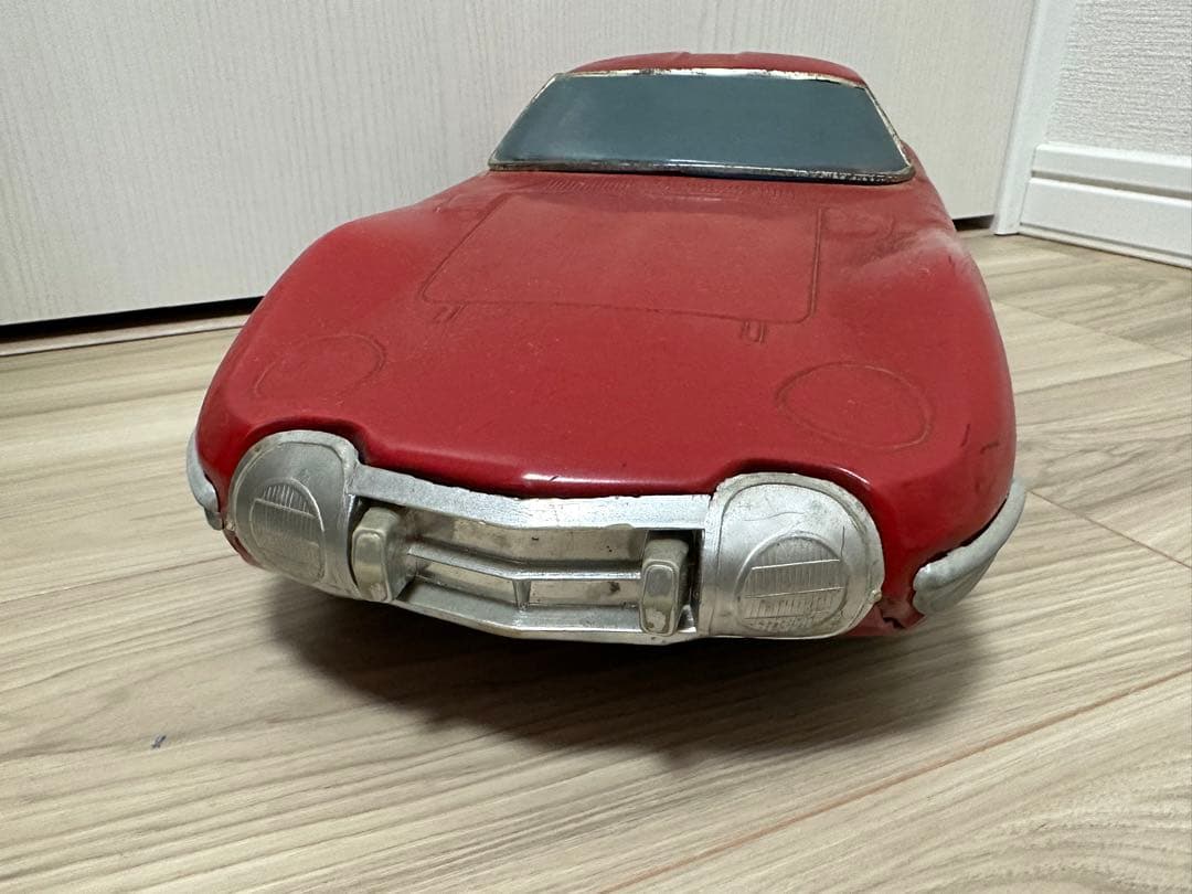 激レア！！アンティーク トヨタ2000GT 赤 レトロなブリキ製！