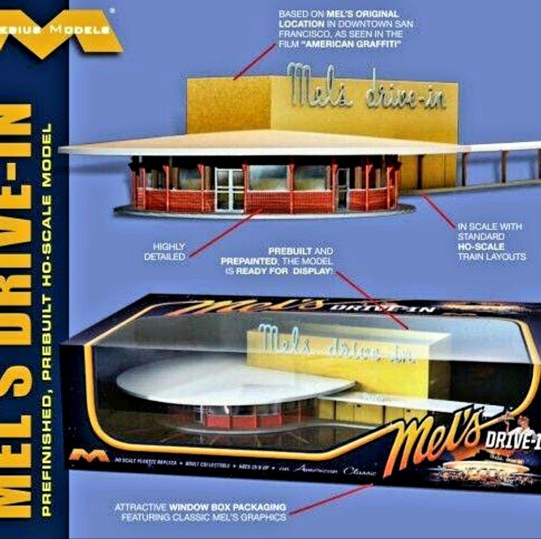 超希少！アメリカングラフィティー　メルズドライブイン　ミニカージオラマに♪　新品