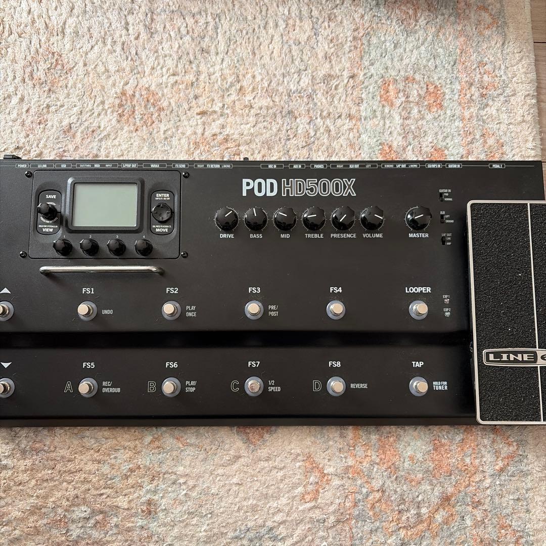 ギター POD HD500X Line 6 POD HD500X Guitar Multi-effects Floor Processor | Sweetwater