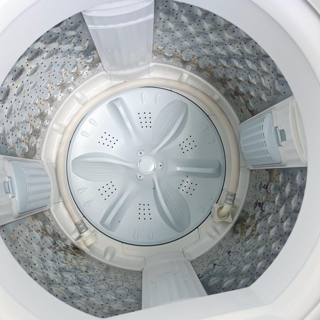 306取付無料！東芝 2024年製 高性能おしゃれホワイト6kg洗濯機