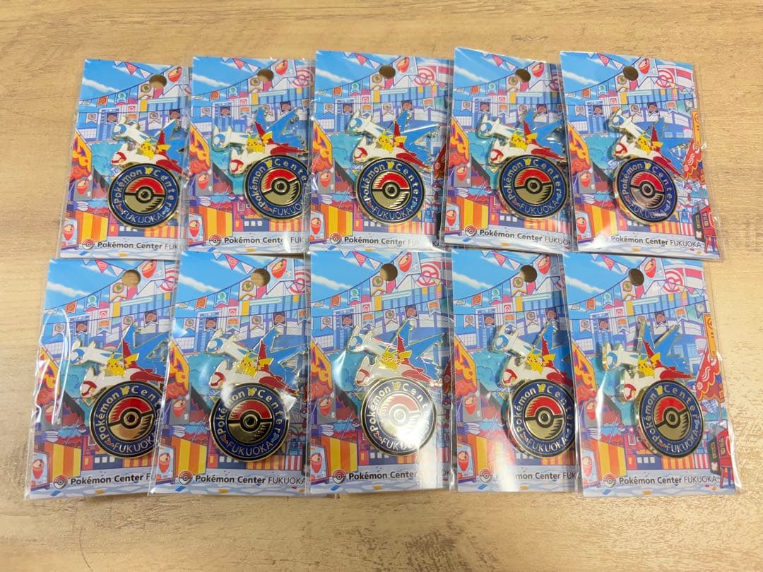 福岡限定］ポケモンセンターフクオカ ピンズ ピンバッジ ピカチュウ10