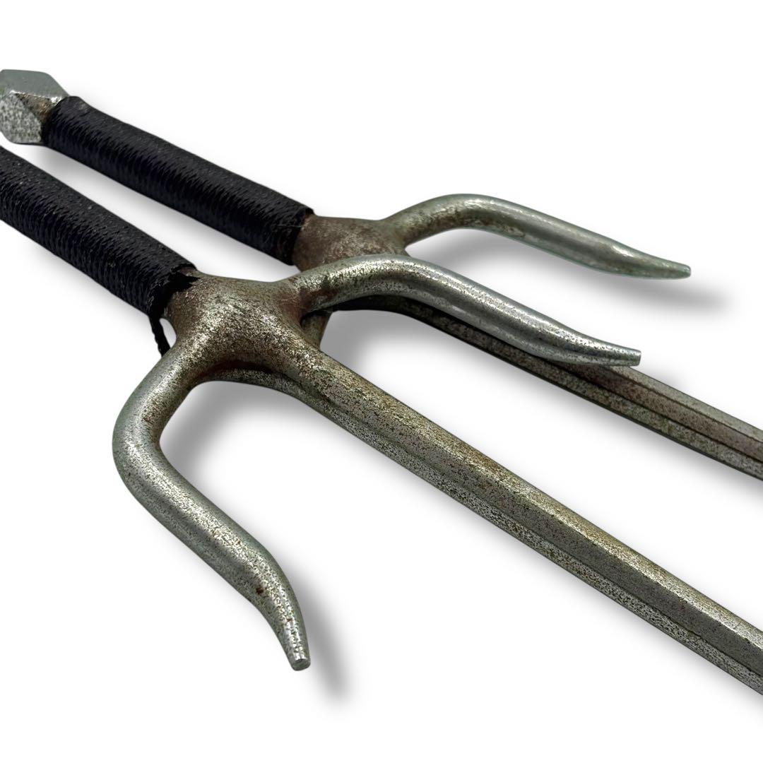 釵 サイ 鉄尺 古武道 古武術 琉球空手 沖縄 空手 武具 2本セット