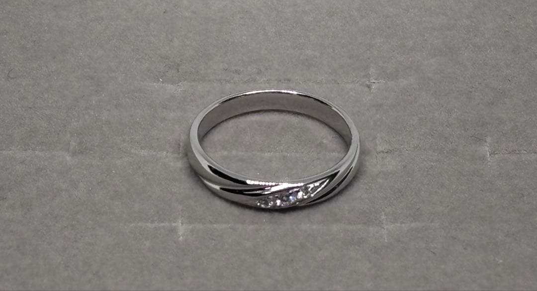 Pt950 ダイヤモンドリング 0.03カラット〜週末までの値下げ〜