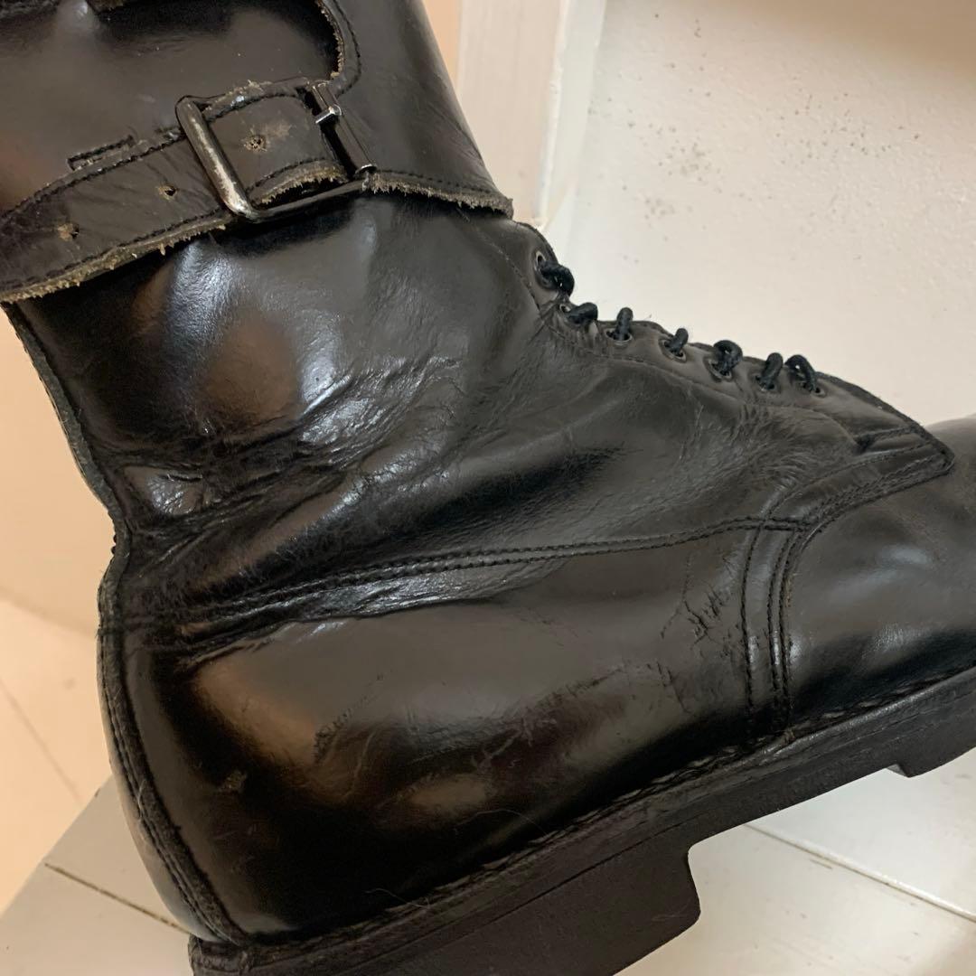 Marbot VINTAGE フランス軍 ペンキペイント ミリタリーブーツ 44