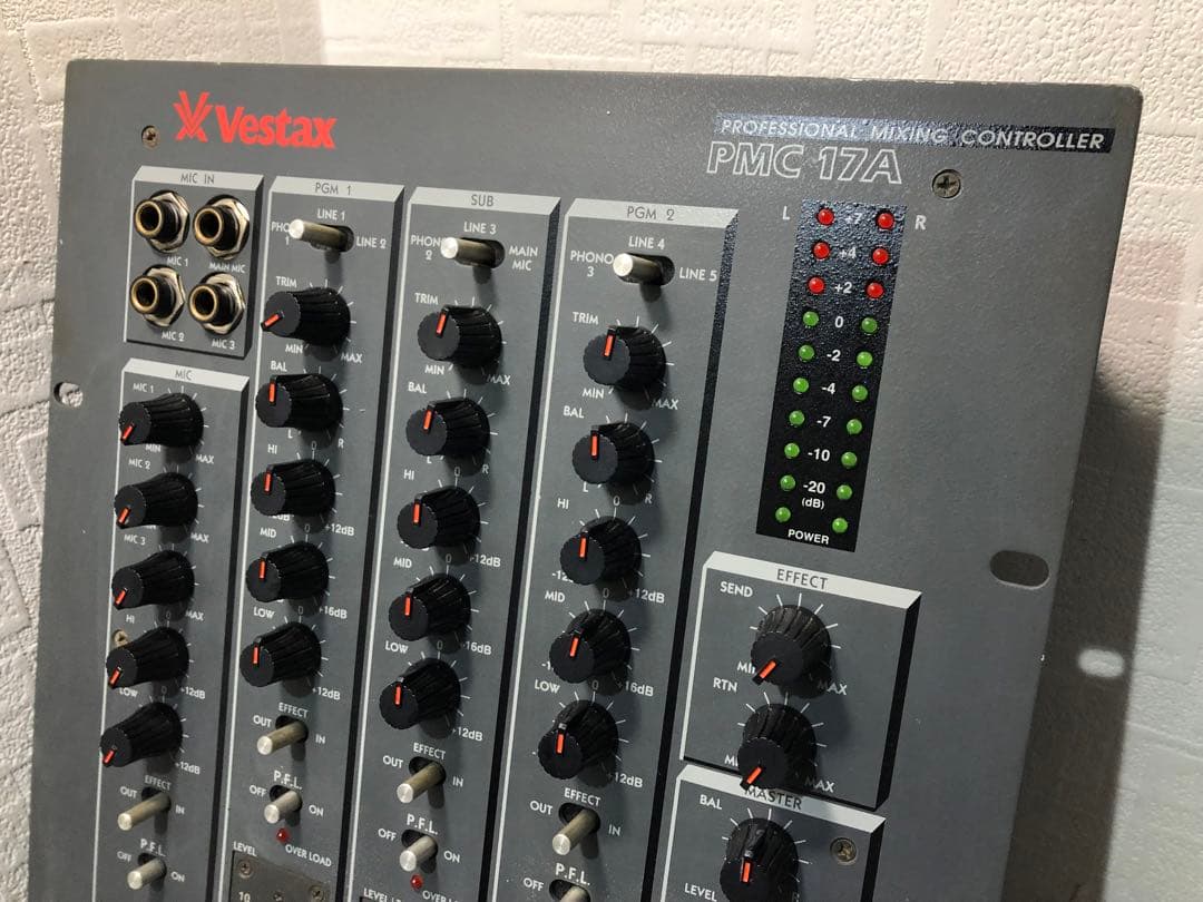 VESTAX ベスタクスPMC-17A 純正アダプター付属