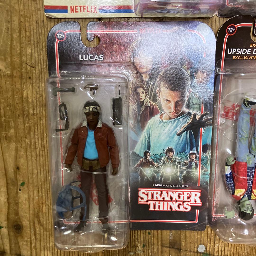 ストレンジャーシングス　フィギュア　4個　ダスティン　ホッパー　ウィル　ルーカス