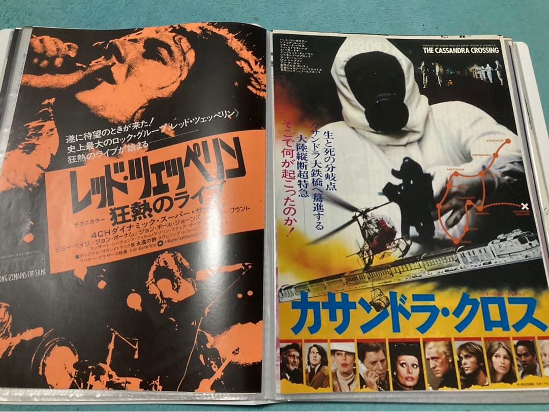 映画　チラシ　昭和　洋画など　80枚　まとめ売り　フォルダー入り②