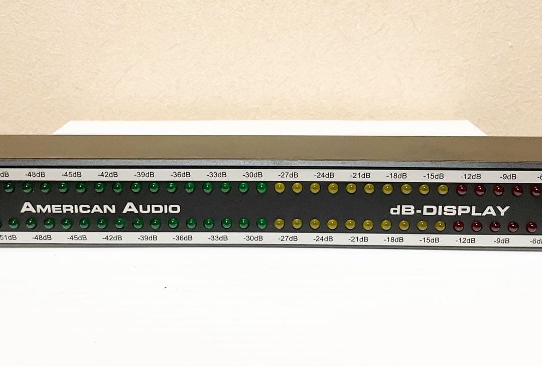 18日まで価格！AMERICAN AUDIO DB Display レベルメータ