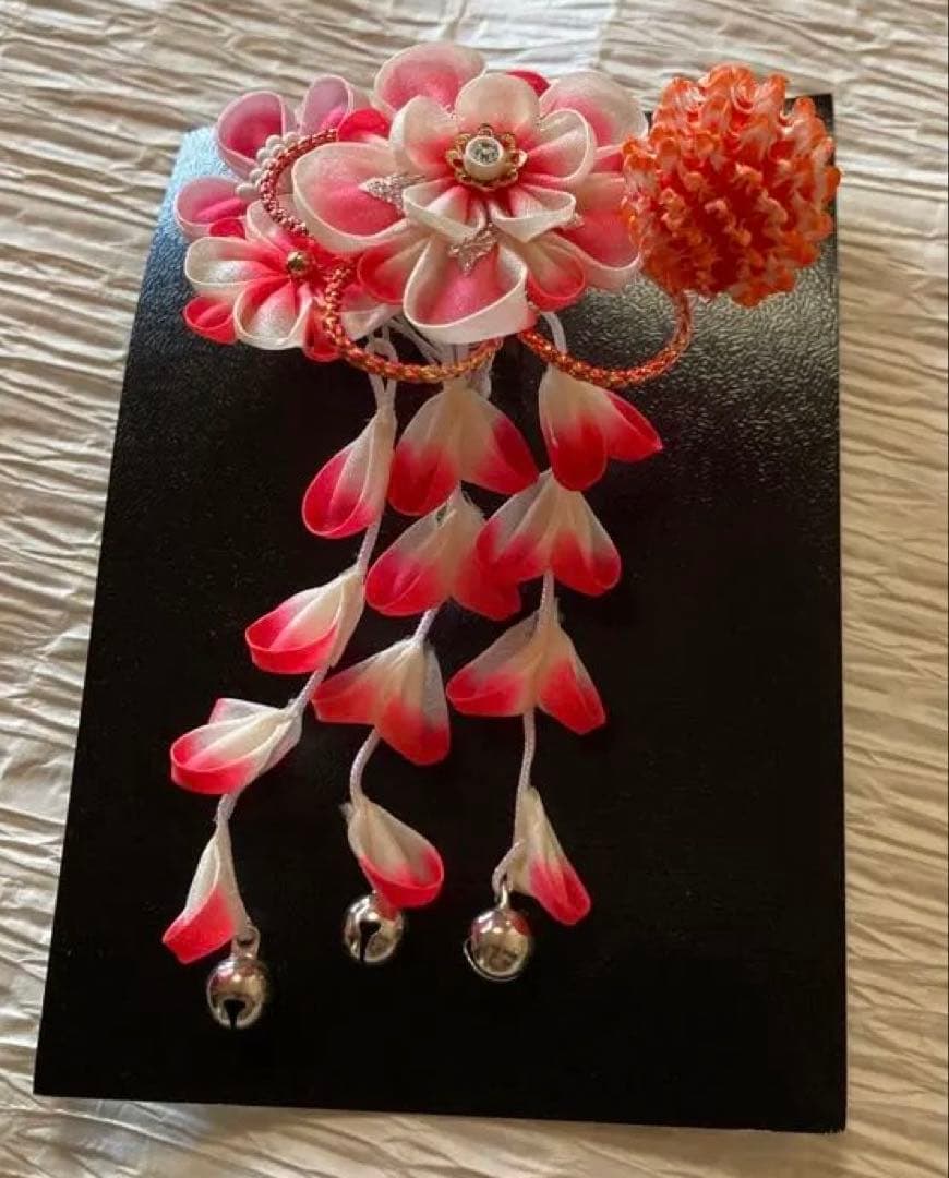 定価10万円以上高級絞り刺繍七五三着物　3歳被布長襦袢草履鞄髪飾りフルセット