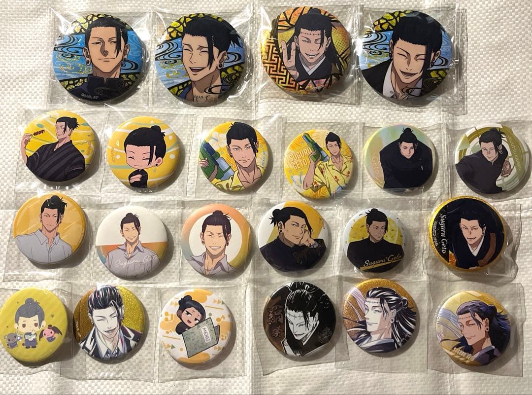 呪術廻戦 夏油傑 まとめ売り40点以上 缶バッジ アクリルキーホルダー