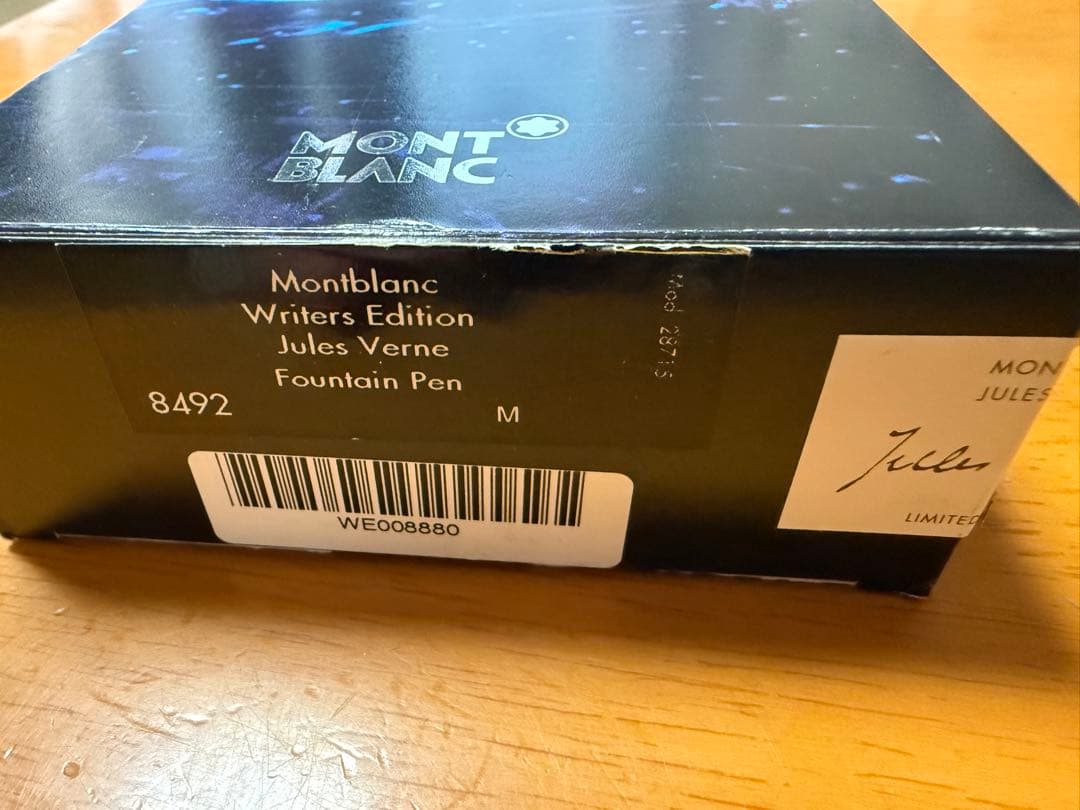 ほぼ未使用 万年筆 モンブラン 作家シリーズ2003 ジュール・ヴェルヌ M