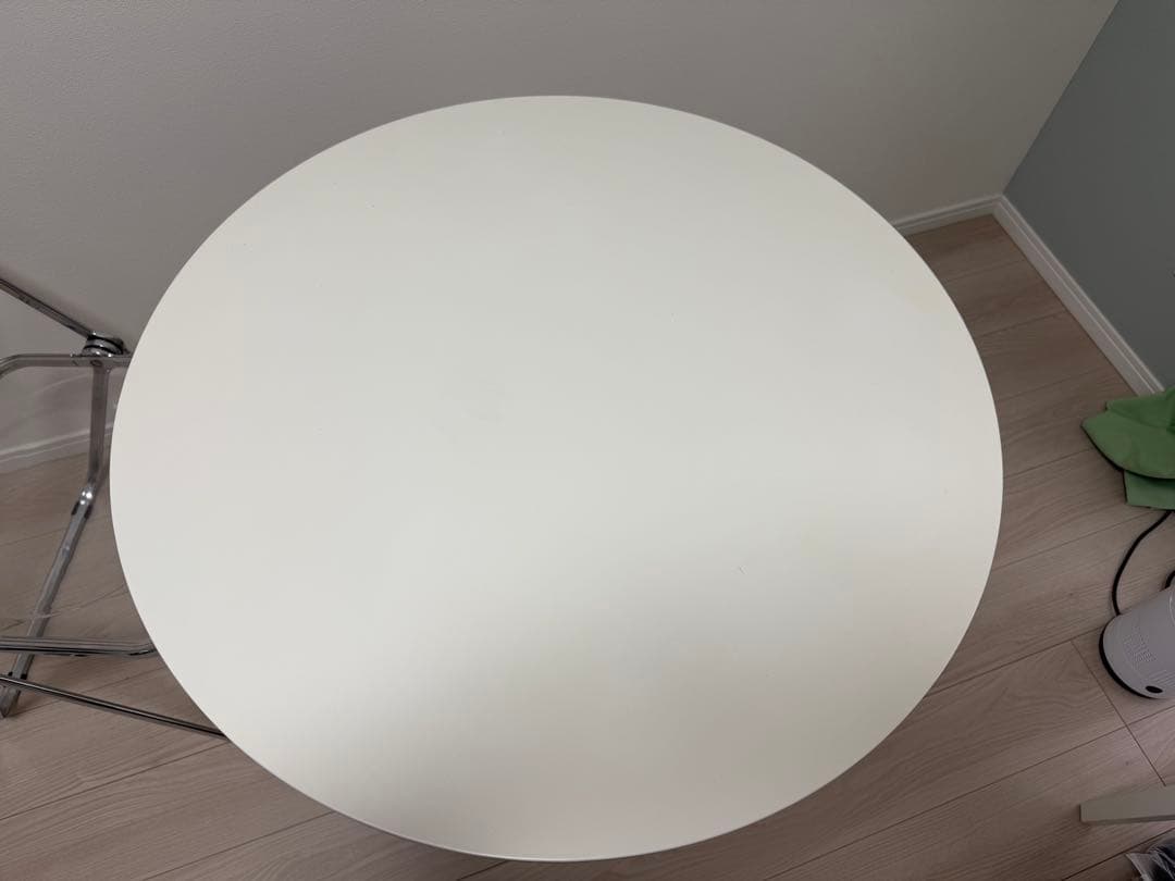 東京】【送料込み】ホワイト 丸テーブル 韓国 インテリア 東京】【送料