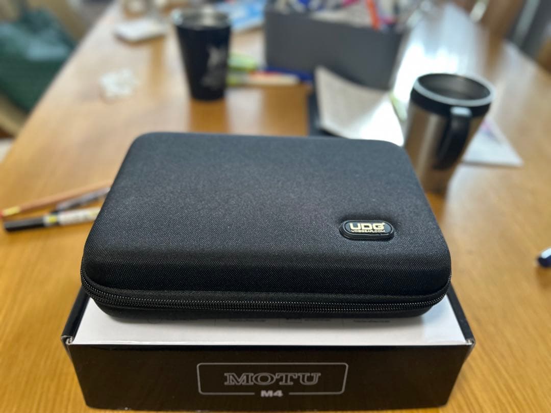 超美品】MOTU M4 + UDG専用ケース付き使用3回／動作確認済み／