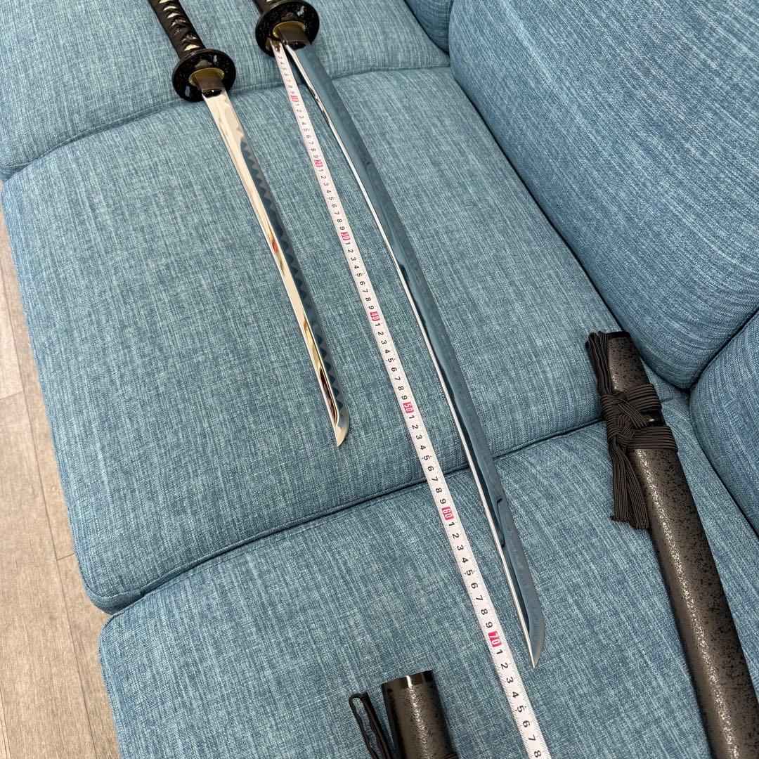 日本刀 ★鞘付き模造刀 大小2本セット 観賞用