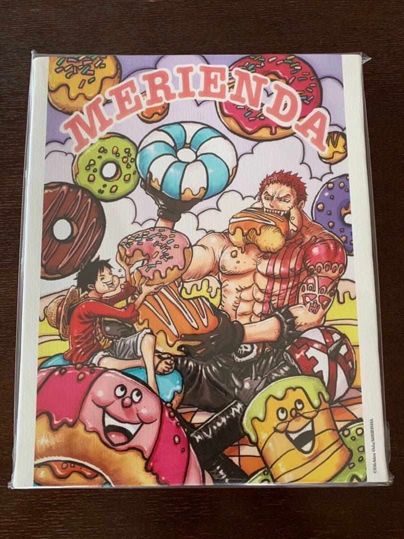 ワンピース フルカラーアートボード 夢の一枚 ルフィ&カタクリ 新品未