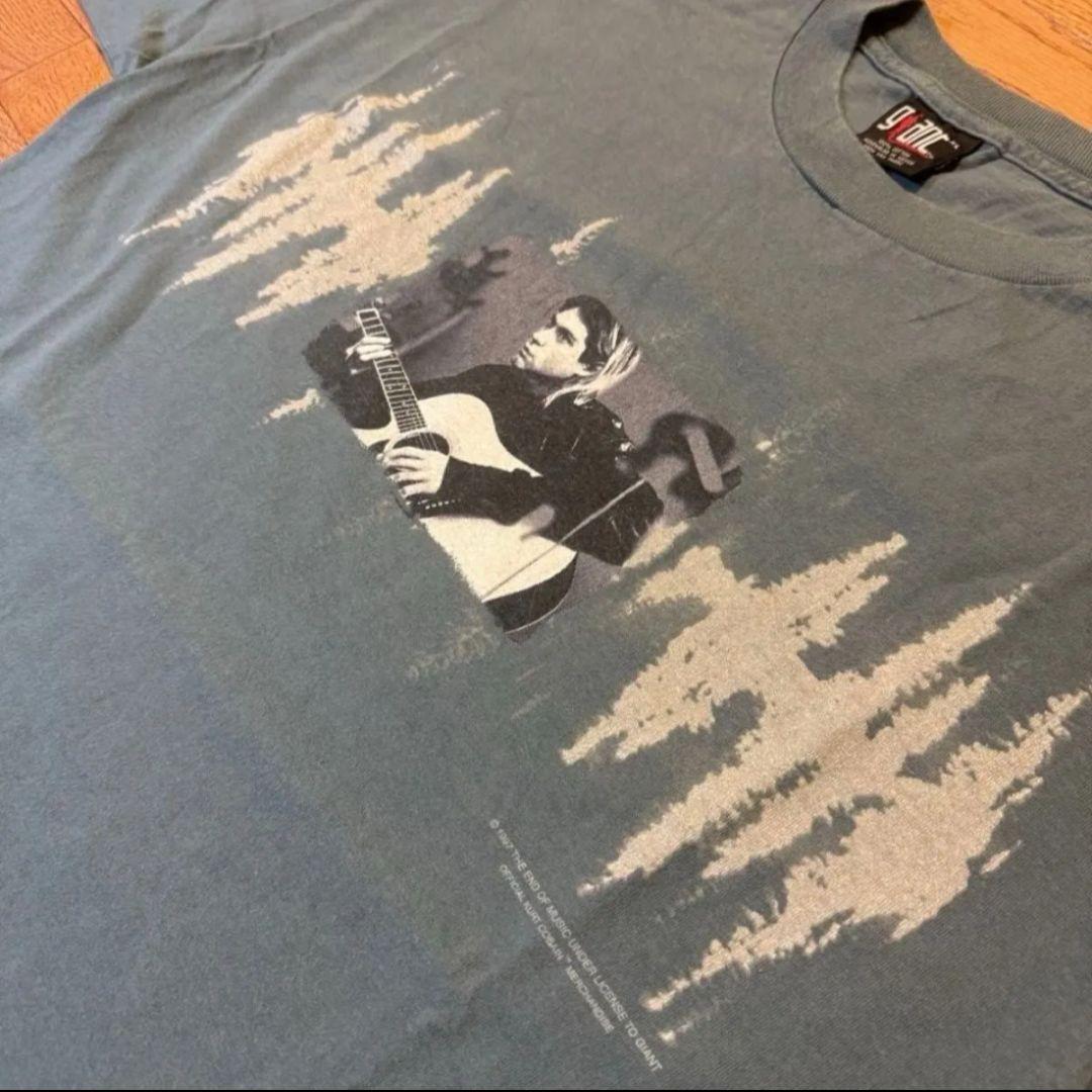 90s NIRVANA KURT COBAIN 1997 GIANT XL NIRVANA ニルバーナ カート